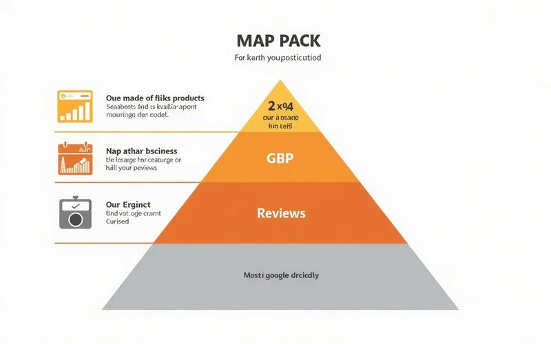 Map Pack ranking signals priority pyramid