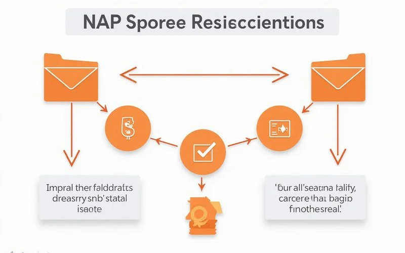 Example of NAP inconsistency across multiple directories