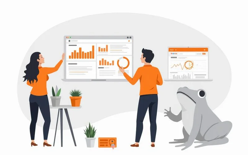 SEO specialist running a technical audit using Screaming Frog and Google Search Console for a Malaysian website